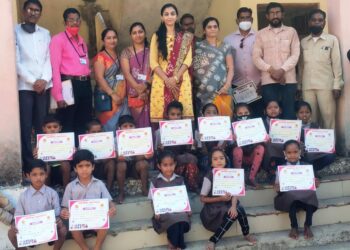 अवंतीका फाऊंडेशन शहादा तर्फे आयोजित वत्कृत्व व निबंध स्पर्धा जि.प.शाळा मातकुट -बोराळे येथे मोठ्या उत्साहात संपन्न