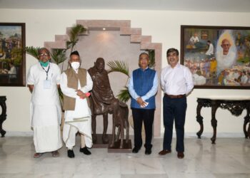 ‘गांधीतीर्थ’ सर्वांसाठी प्रेरणास्थान -राज्यपाल भगतसिंह कोश्यारी