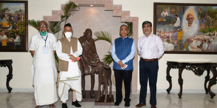 ‘गांधीतीर्थ’ सर्वांसाठी प्रेरणास्थान -राज्यपाल भगतसिंह कोश्यारी