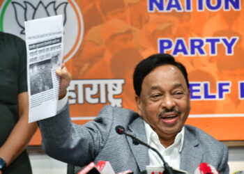 कारवाईच्या भीतीने राऊत यांचे बेताल आरोप – केंद्रीय मंत्री नारायण राणे