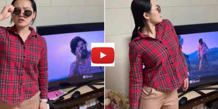 कोरियन मुलीने केला ‘श्रीवल्ली’वर डान्स, ‘पुष्पा’ही पाहून होईल फिदा