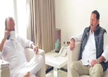 उदयनराजे भोसले व अजित पवारांच्या भेटीने राजकीय वर्तुळात चर्चा