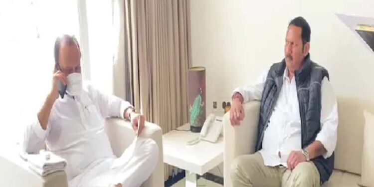 उदयनराजे भोसले व अजित पवारांच्या भेटीने राजकीय वर्तुळात चर्चा