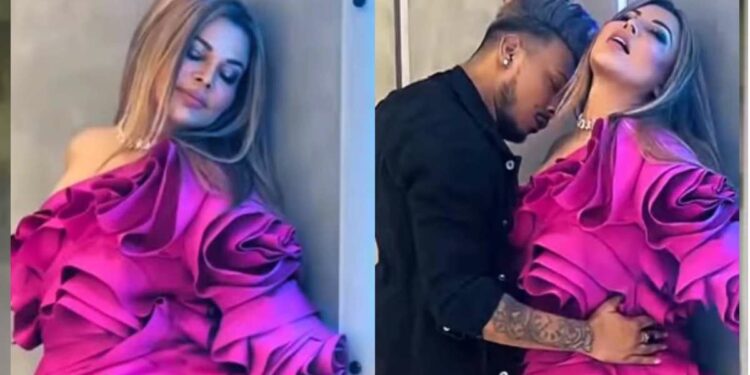 राखी सावंतचा व्यक्तीसोबतचा व्हिडिओ पाहून चाहत्यांना फुटला घाम !