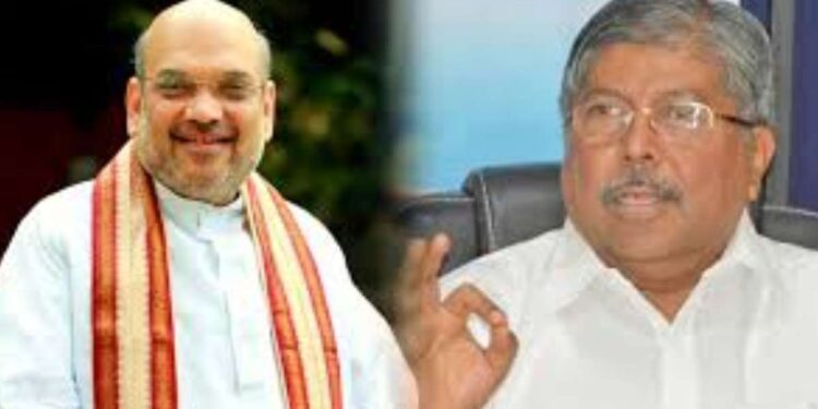 ..म्हणून चंद्रकांत पाटलांनी थेट अमित शहांना लिहिले पत्र