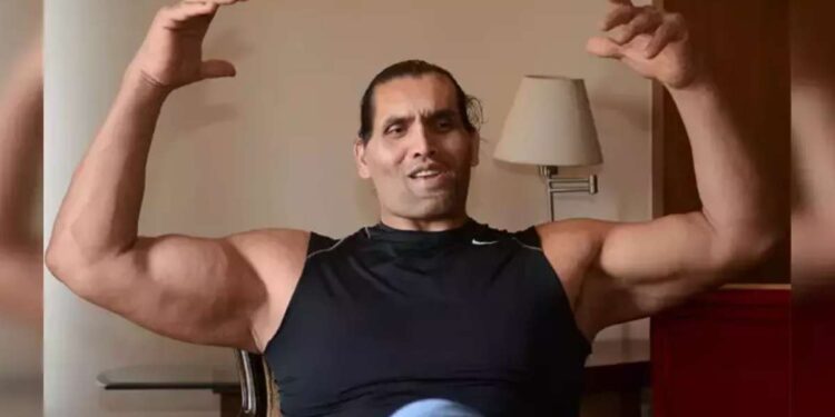 द ग्रेट खलीने केला ‘या’ पक्षात प्रवेश