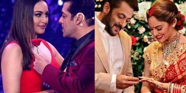 सलमान खानने केले गुपचूप लग्न? सोनाक्षीला सिंदूर भरतानाचा फोटो झाला व्हायरल