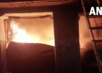 गोदामाला भीषण आग, 11 मजुरांचा होरपळून मृत्यू