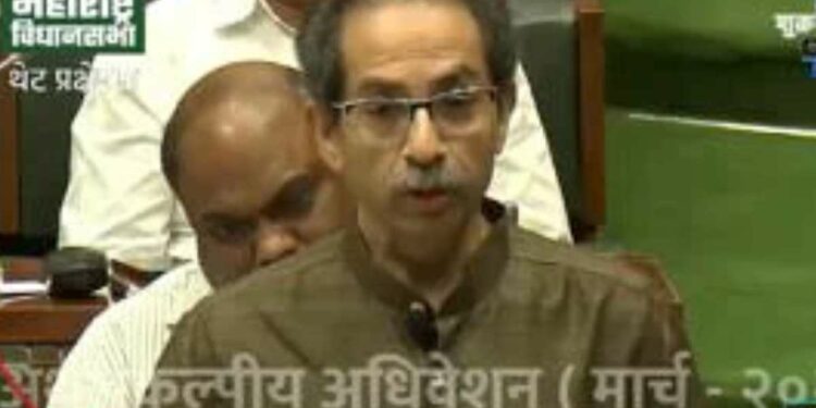 विधानसभेत ‘या’ मुद्द्यांवरून मुख्यमंत्री उद्धव ठाकरे भाजपवर बरसले