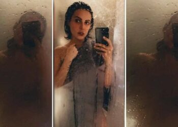 मंदानाने बाथरुममधील अंघोळ करतानाचा व्हिडिओ केला शेअर, आगीसारखा झाला व्हायरल