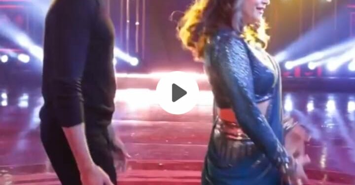 ‘कच्चा बादाम’ गाण्यावर माधुरी दीक्षित आणि रितेश देशमुखचा डान्स झाला फेमस ; ९ लाखाच्यावर लाईक, तुम्ही एकदा पहाच…