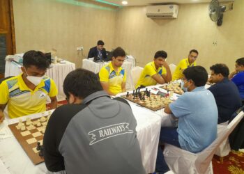 पाचव्या फेरीअखेर महिला गटात एअरपोर्ट ऑथोरिटी एकमेव संघ आघाडीवर