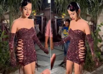 Video ! उर्फी जावेदने घातला असा ड्रेस कि करावा लागला अश्लील कमेंट्सचा सामना