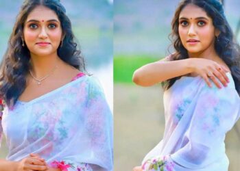 पांढऱ्या रंगाची साडी घालून रिंकूचे नवीन फोटोशूट …पहा फोटो