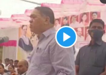 ..आणि भाषणादरम्यान सुरु झालं अजान, गृहमंत्र्यांचा Video चर्चेत