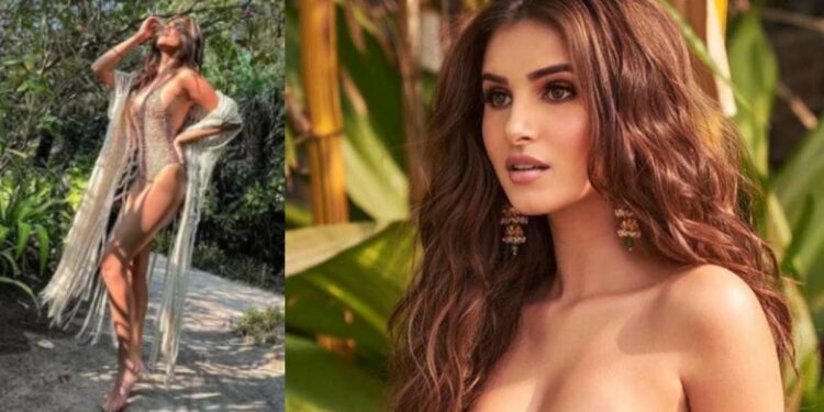 तारा सुतारियाचा बोल्ड लूक कॅमेऱ्यात कैद, एकदा फोटो पहाच