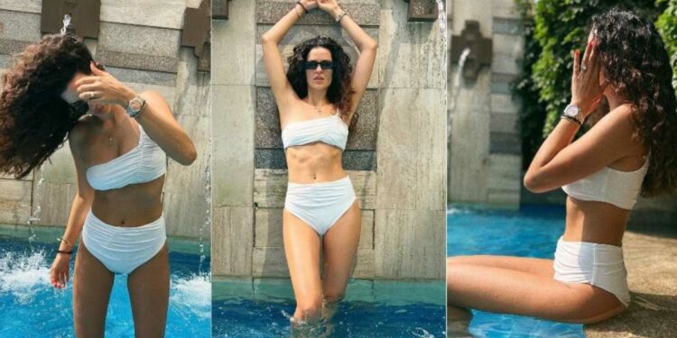हार्दिक पांड्याच्या पत्नीचे स्विमिंग पूलमधील हॉट फोटो व्हायरल, एकदा पहाच