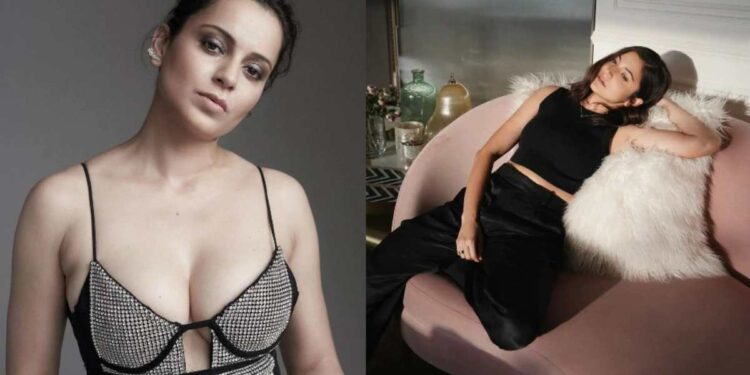 कंगना राणौत-अनुष्का शर्माची फॅशन स्पर्धा रंगली, कंगनाच्या बोल्ड लूकसमोर मिसेस कोहली नापास