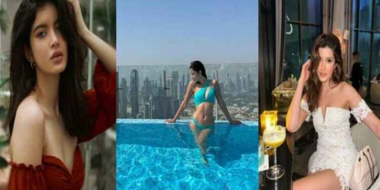 शनाया कपूरच्या ग्लॅमरस फोटोंनी इंटरनेटचा वाढवला पारा ; फोटो एकदा पहाच