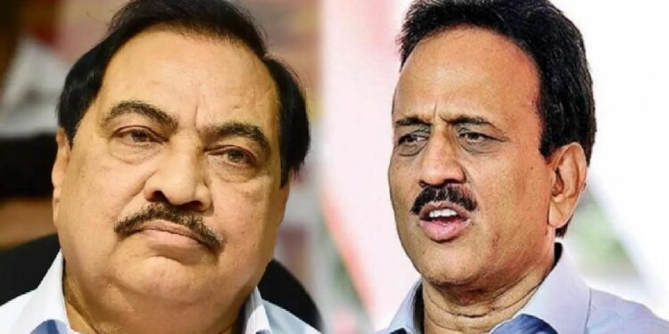 गिरीश महाजन यांची जळगावमध्ये शिवसेनेशी छुपी युती ; एकनाथराव खडसेंचा गौप्यस्फोट