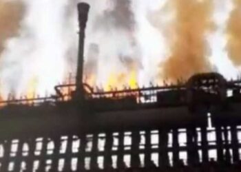 जमशेदपूरच्या टाटा स्टीलमध्ये आगीचा हाहा:कार ; अनेक कर्मचारी जखमी