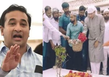 याला नाही औरंगजेबाकडे पाठवला तर.. ओवेसींना नितेश राणेंचं थेट आव्हान