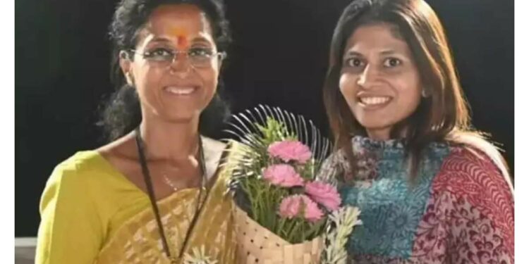 सुप्रिया सुळे आणि रक्षा खडसे यांच्या भेटीमुळे राजकीय वर्तुळात खळबळ
