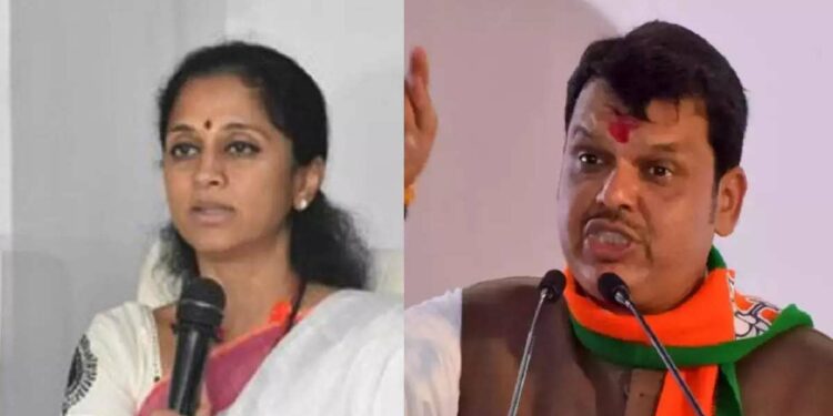 जळगावात सुप्रिया सुळेंनी दिलेल्या ‘त्या’ इशाराबाबत देवेंद्र फडणवीस म्हणाले..