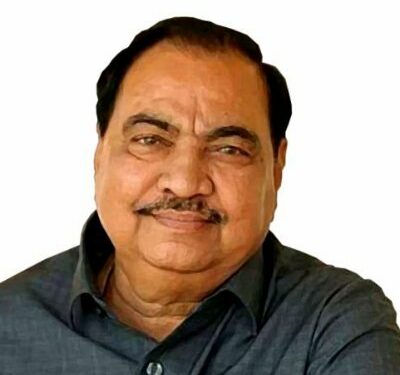 विधानपरिषद निवडणूक निकाल ; एकनाथराव खडसे यांचा विजय