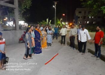 मुख्यमंत्र्यांचा राजीनामा ; जळगावात भाजपचा जल्लोष