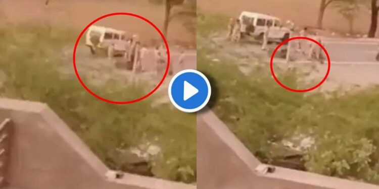 टेलर कन्हैयाच्या मारेकऱ्यांना पोलिसांनी रस्त्यावर लोळवून तुडवलं! घटनेचा थरारक Video समोर