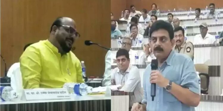 आमदार संजय सावकारेंना ‘सांभाळून घ्या.. आपलं सरकार आहे ; ना.पाटील