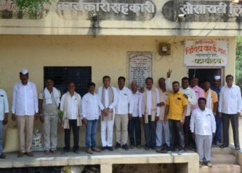 वाडी शेवाळे वि.का.सोसायटीच्या चेअरमनपदी रमेश पाटील