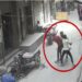 आधी ब्लेडने गळा कापला, नंतर तरुणाच्या डोक्यात विटा, दगड मारले, घटना CCTV मध्ये कैद