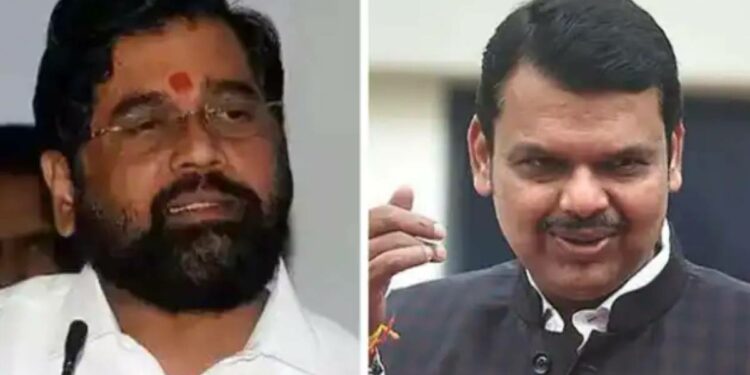 भाजप-शिंदे गटात सरकार स्थापनेच्या चर्चा ; खाते वाटपही ठरले?