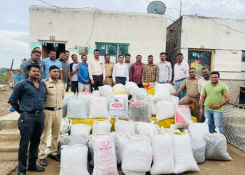 भुसावळ येथे एक कोटी रुपयांचा गांजा जप्त ; स्थानिक गुन्हे शाखेची कारवाई