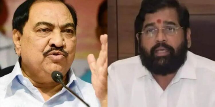 फाईव्हस्टारमध्ये जेवण द्यायचे तर द्या, पण..; शिंदे सरकारला खडसेंचा सवाल