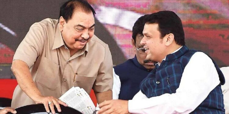 देवेंद्र फडणवीसांच्या वाढदिवसाला नाथाभाऊंच्या शुभेच्छा.. अनेकांच्या भुवया उंचावल्या