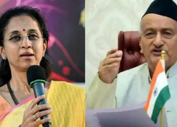 राज्यपालांच्या विधानावरून सुप्रिया सुळे आक्रमक, म्हणाल्या..