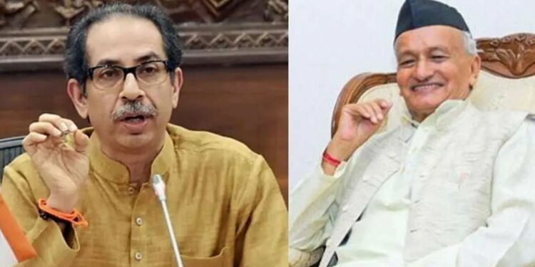 राज्यपालांना कोल्हापूरी जोडे दाखवण्याची वेळ ; ‘त्या’ विधानाचा उद्धव ठाकरेंकडून समाचार