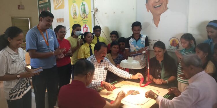 जिल्हास्तरीय आंतर शालेय 12 वर्ष वयोगटाखालील ‘जैन चॕलेंज कॕरम स्पर्धा-2022