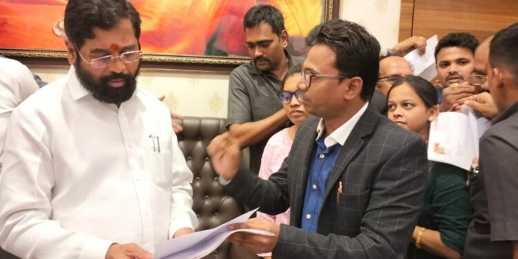 मुख्यमंत्री एकनाथ शिंदेंची महाराष्ट्र स्टुडंट्स युनियनच्या शिष्टमंडळाने घेतली भेट