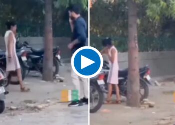 तरुण-तरुणीचा ‘हा’ Video पाहून बसेल 440 वोल्टचा झटका, एकदा पहाच..