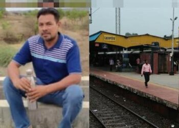 बहिणीकडे सकाळी नाश्ता केल्यावर जेवणाचा डबा पाठवून दे असे सांगून घरातून निघालेल्या व्यवसायिकाची रेल्वे खाली उडी