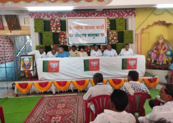 पंतप्रधान नरेंद्र मोदी यांच्या वाढदिवस साजरा करण्यासाठी खा. खडसेंच्या उपस्थितीत बोदवड भाजपाची बैठक 