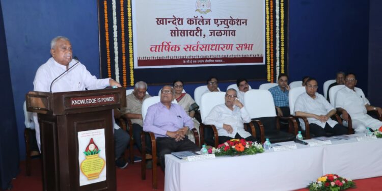 वार्षिक सर्वसाधारण सभेत नंदकुमार बेंडाळे यांनी पुढील पाच वर्षाचे मांडले व्हिजन