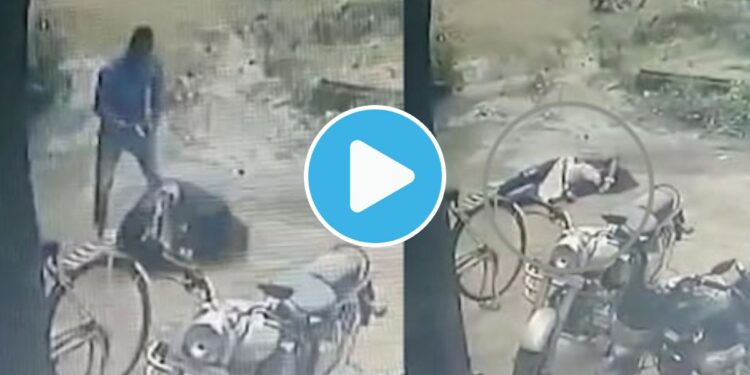 अरे बापरे..! तरुणाने भररस्त्यात तरुणीवर गोळी झाडली, गोळीबाराचा Live Video समोर