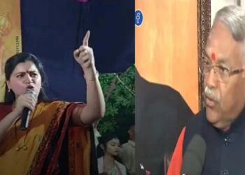 नवनीत राणांकडून एकेरी भाषेत उद्धव ठाकरेंचा उल्लेख ; आता प्रत्त्युत्तर देताना शिवसेना नेत्याची जीभ घसरली