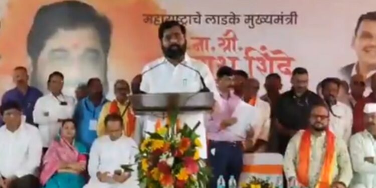 ये तो झांकी है, पिक्चर अभी बाकी है.. पाळधीत मुख्यमंत्र्यांची सेनेवर टीका