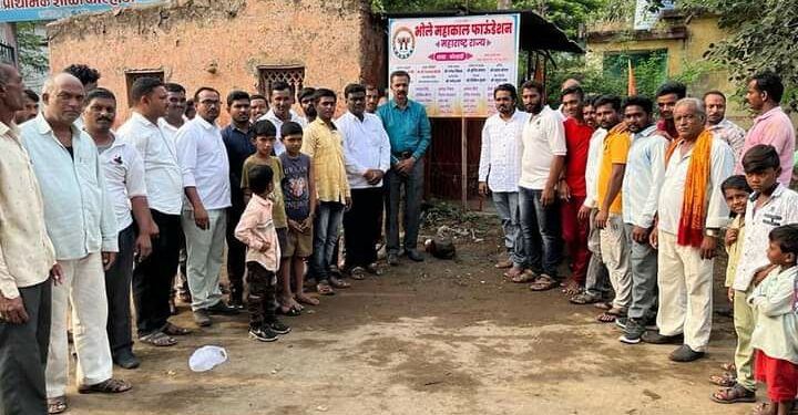 विजयादशमीच्या शुभमुहूर्तावर भोले महाकाल फाउंडेशनच्या पहिल्या शाखाचे उद्घाटन